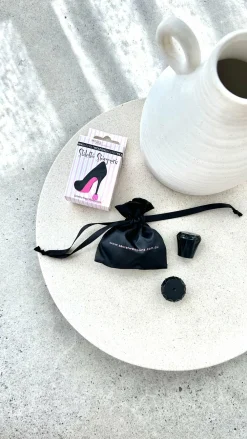 Secret Weapons Beauty|Booby Tape And Bra Accessories^Stiletto Stoppers High Heel Protectors - Black
