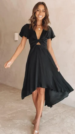 Fashion Allied Dresses|Bridesmaid^Sunny Daze Dress - Black