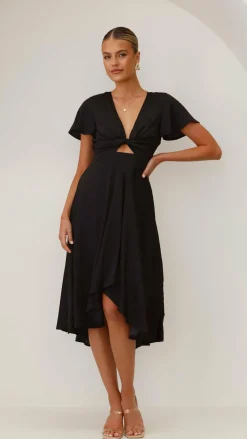 Fashion Allied Dresses|Bridesmaid^Sunny Daze Dress - Black