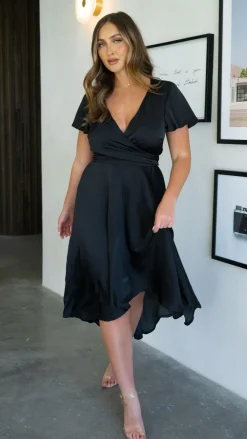 Fashion Allied Dresses|Bridesmaid^Sunny Daze Dress - Black