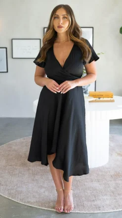 Fashion Allied Dresses|Bridesmaid^Sunny Daze Dress - Black