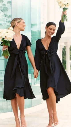 Fashion Allied Dresses|Bridesmaid^Sunny Daze Dress - Black