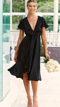 Fashion Allied Dresses|Bridesmaid^Sunny Daze Dress - Black