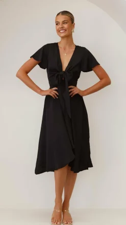 Fashion Allied Dresses|Bridesmaid^Sunny Daze Dress - Black