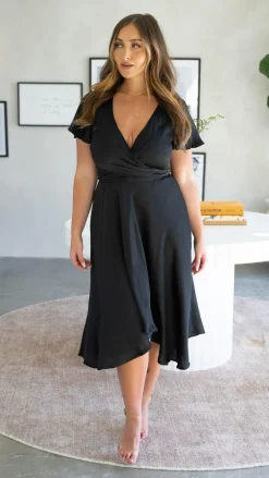 Fashion Allied Dresses|Bridesmaid^Sunny Daze Dress - Black