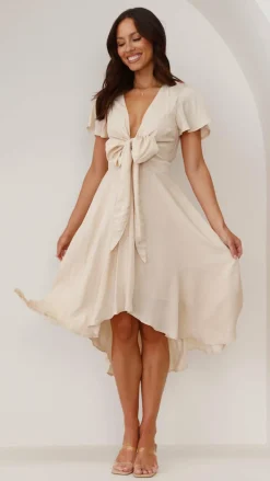 Fashion Allied Sale Evening|Bridesmaid^Sunny Daze Dress - Champagne