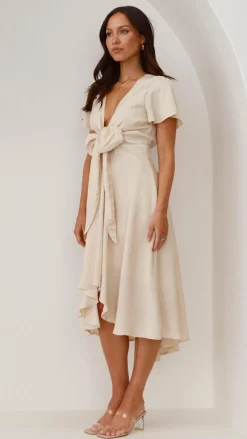 Fashion Allied Sale Evening|Bridesmaid^Sunny Daze Dress - Champagne