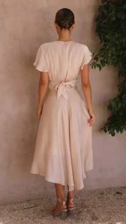 Fashion Allied Sale Evening|Bridesmaid^Sunny Daze Dress - Champagne