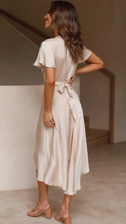 Fashion Allied Sale Evening|Bridesmaid^Sunny Daze Dress - Champagne