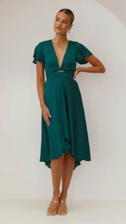Fashion Allied Sale Evening|Sale Dresses^Sunny Daze Dress - Emerald