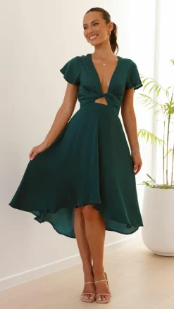Fashion Allied Sale Evening|Sale Dresses^Sunny Daze Dress - Emerald