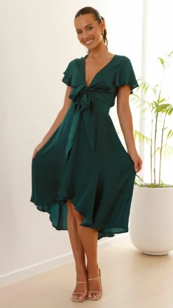 Fashion Allied Sale Evening|Sale Dresses^Sunny Daze Dress - Emerald