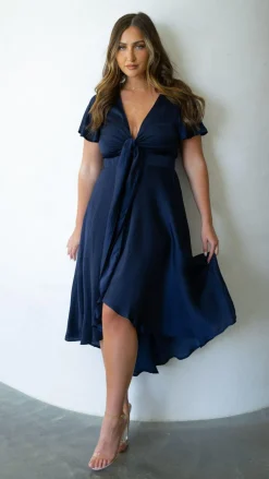 Fashion Allied Sale Evening|Sale Dresses^Sunny Daze Dress - Navy