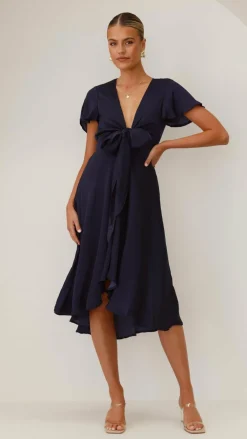Fashion Allied Sale Evening|Sale Dresses^Sunny Daze Dress - Navy