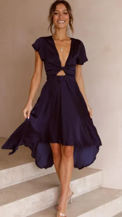 Fashion Allied Sale Evening|Sale Dresses^Sunny Daze Dress - Navy