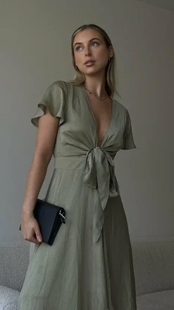 Fashion Allied Dresses|Bridesmaid^Sunny Daze Dress - Olive