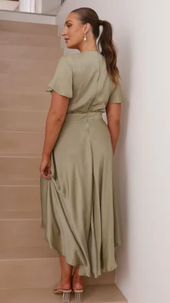 Fashion Allied Dresses|Bridesmaid^Sunny Daze Dress - Olive