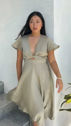 Fashion Allied Dresses|Bridesmaid^Sunny Daze Dress - Olive