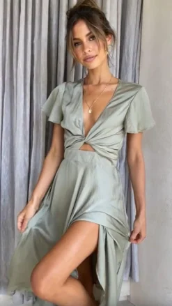 Fashion Allied Dresses|Bridesmaid^Sunny Daze Dress - Olive