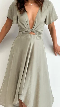 Fashion Allied Dresses|Bridesmaid^Sunny Daze Dress - Olive