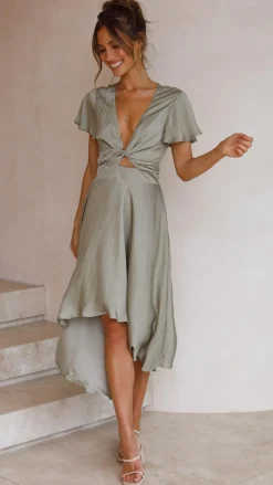 Fashion Allied Dresses|Bridesmaid^Sunny Daze Dress - Olive