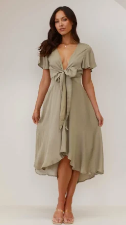 Fashion Allied Dresses|Bridesmaid^Sunny Daze Dress - Olive