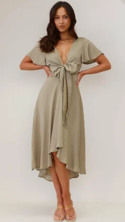Fashion Allied Dresses|Bridesmaid^Sunny Daze Dress - Olive