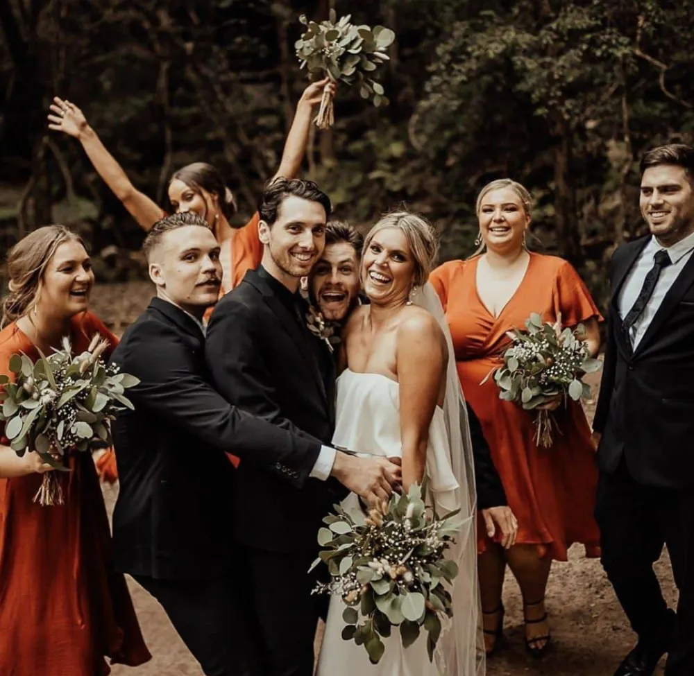 Fashion Allied Dresses|Bridesmaid^Sunny Daze Dress - Rust