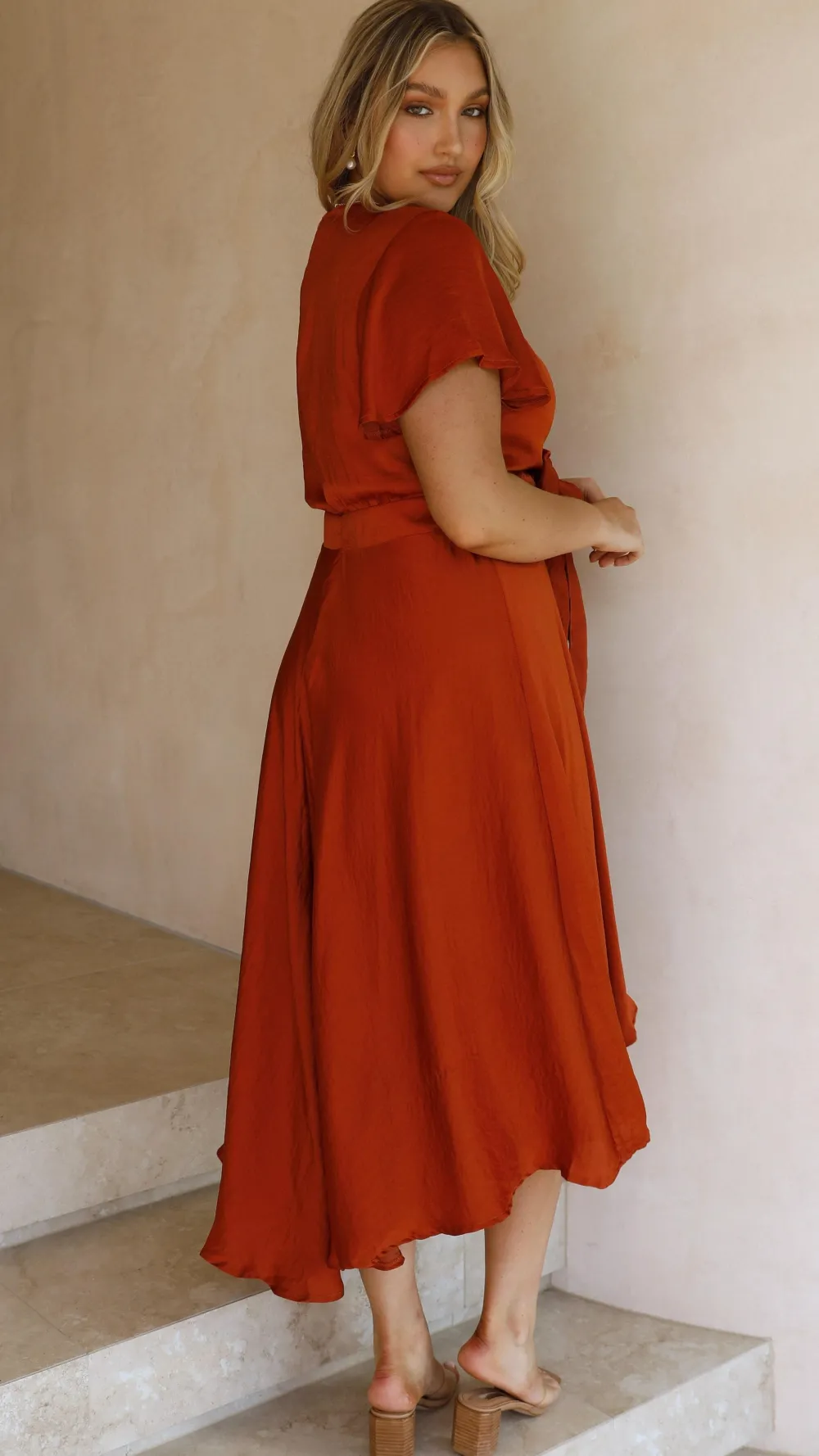 Fashion Allied Dresses|Bridesmaid^Sunny Daze Dress - Rust