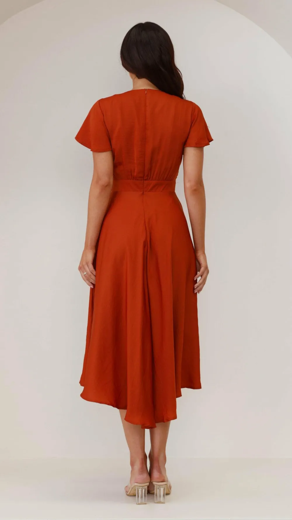 Fashion Allied Dresses|Bridesmaid^Sunny Daze Dress - Rust