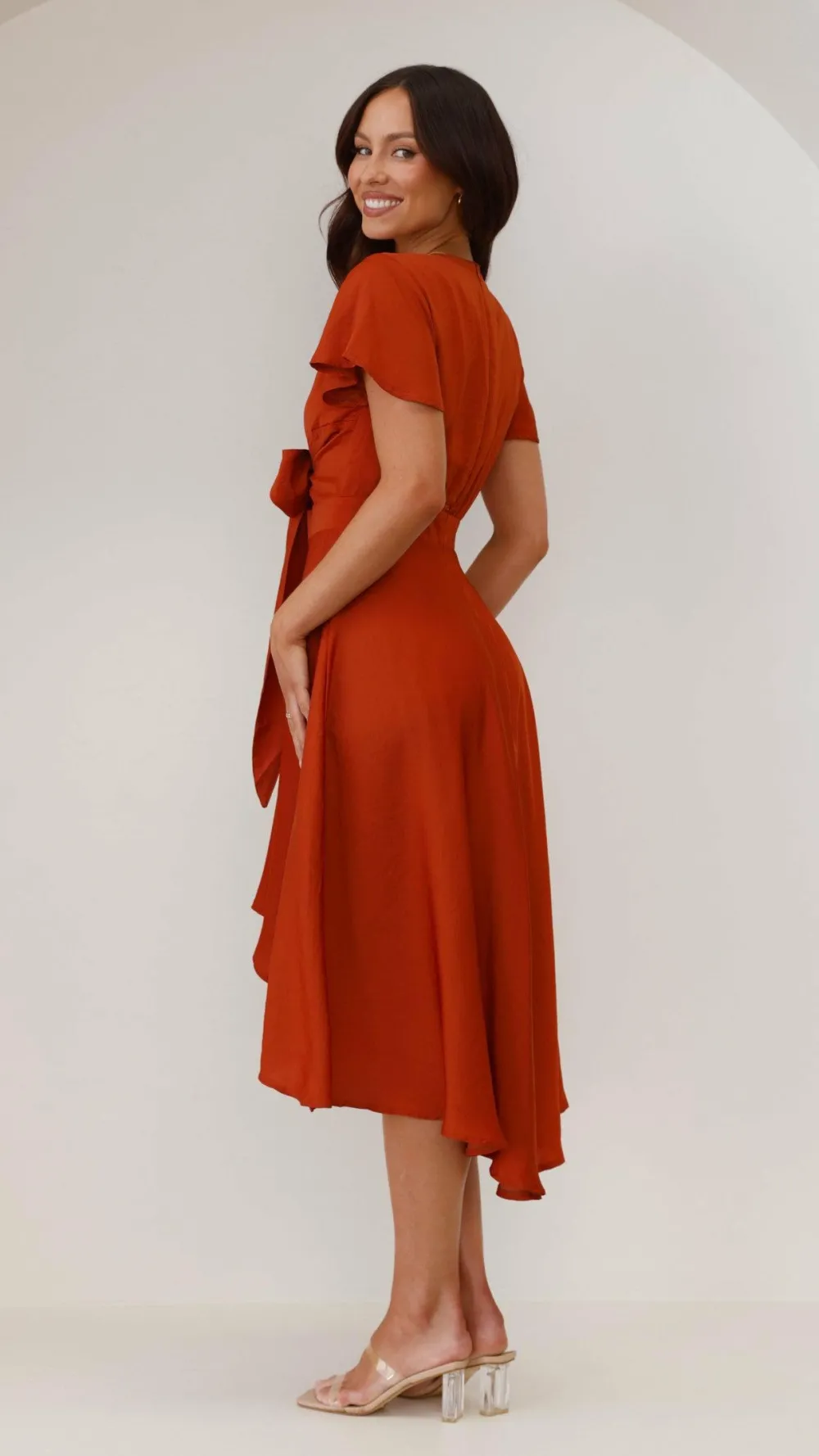 Fashion Allied Dresses|Bridesmaid^Sunny Daze Dress - Rust