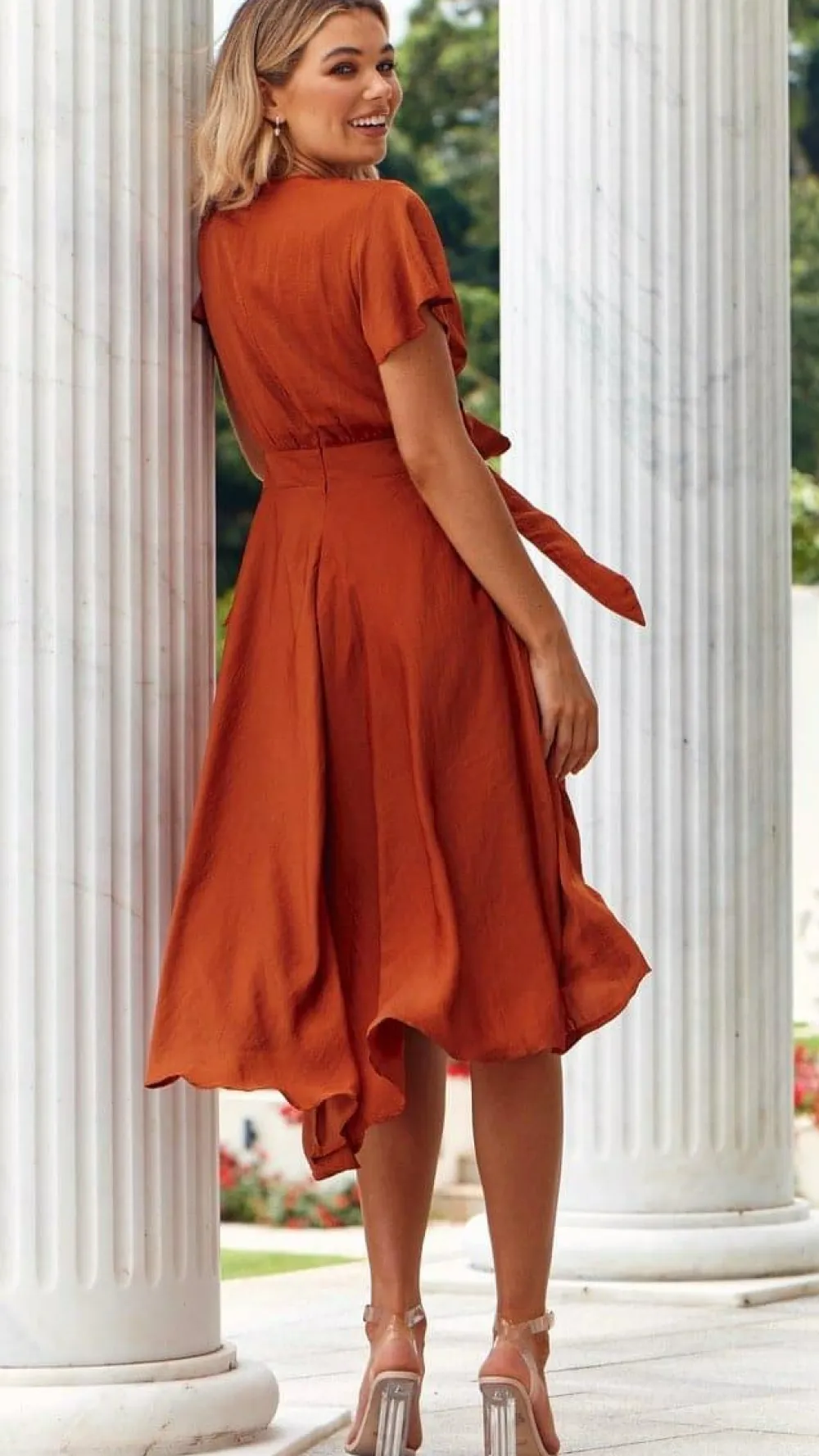 Fashion Allied Dresses|Bridesmaid^Sunny Daze Dress - Rust