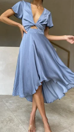 Fashion Allied Sale Evening|Sale Dresses^Sunny Daze Dress - Steel Blue