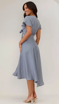 Fashion Allied Sale Evening|Sale Dresses^Sunny Daze Dress - Steel Blue