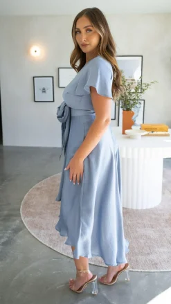 Fashion Allied Sale Evening|Sale Dresses^Sunny Daze Dress - Steel Blue