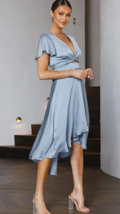 Fashion Allied Sale Evening|Sale Dresses^Sunny Daze Dress - Steel Blue