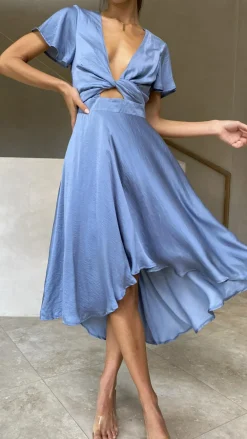 Fashion Allied Sale Evening|Sale Dresses^Sunny Daze Dress - Steel Blue