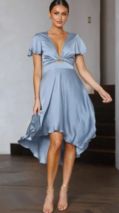 Fashion Allied Sale Evening|Sale Dresses^Sunny Daze Dress - Steel Blue