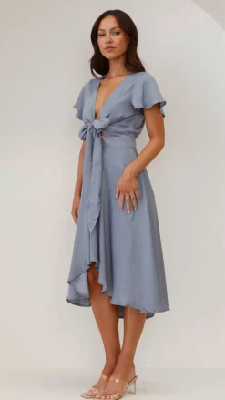 Fashion Allied Sale Evening|Sale Dresses^Sunny Daze Dress - Steel Blue