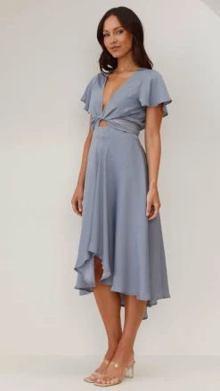 Fashion Allied Sale Evening|Sale Dresses^Sunny Daze Dress - Steel Blue