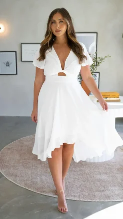 Fashion Allied Dresses|Bridesmaid^Sunny Daze Dress - White