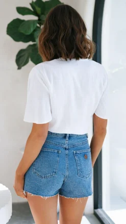 Rock Fashion Tops^Sway Top - White