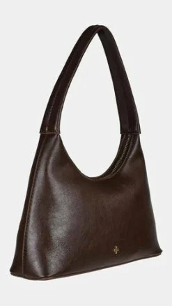 Peta and Jain Bags^Sweetie Shoulder Bag - Choc PU