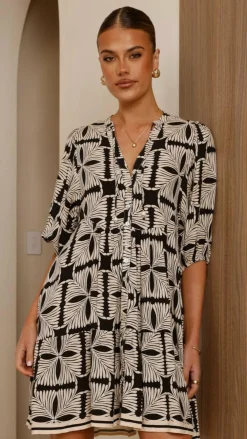 Iris Maxi Dresses|Mini^Tabitha Mini Dress - Cortana Print