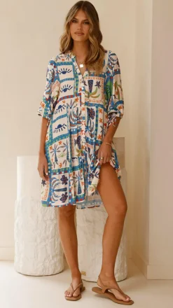 Iris Maxi Dresses|Mini^Tabitha Mini Dress - Lorelei Print
