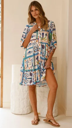 Iris Maxi Dresses|Mini^Tabitha Mini Dress - Lorelei Print