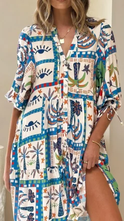 Iris Maxi Dresses|Mini^Tabitha Mini Dress - Lorelei Print