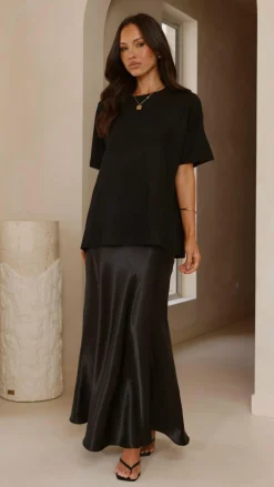 Fashion Allied Knit Tops|Knitwear^Tahlia Knit Top - Black