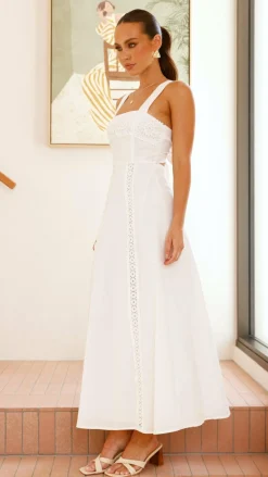 LILYWHYT Dresses|Maxi^Takala Maxi Dress - Off White