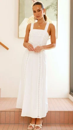 LILYWHYT Dresses|Maxi^Takala Maxi Dress - Off White